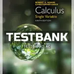 Test Bank for Calculus Single Variable 9th CA Edition by Adams