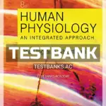 Test Bank for Human Physiology An Integrated Approach 8th Edition by Silverthorn