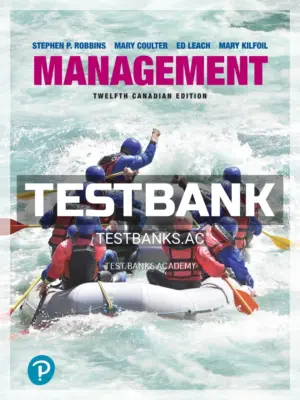 Test Bank for Management 12th CA Edition by Robbins