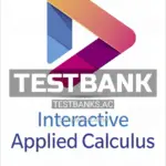 Test Bank for Interactive Applied Calculus 1st Edition by Ritchey