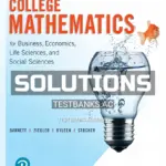 Solutions Manual for College Mathematics for Business Economics Life Sciences and Social Sciences 14th Edition by Barnett