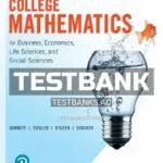 Test Bank for College Mathematics for Business Economics Life Sciences and Social Sciences 14th Edition by Barnett