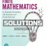 Solutions Manual for Finite Mathematics for Business Economics Life Sciences and Social Sciences 14th Edition by Barnett
