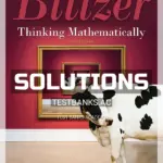 Solutions Manual for Thinking Mathematically 7th Edition by Blitzer