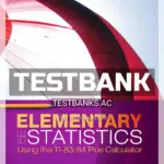 Test Bank for Elementary Statistics Using the TI 83 84 Plus Calculator 5th Edition by Triola