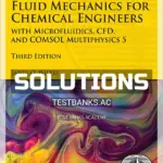 Solutions Manual for Fluid Mechanics for Chemical Engineers 8th Edition by Wilkes