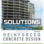 Solutions Manual for Reinforced Concrete Design 9th Edition by Aghayere