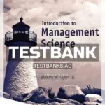 Test Bank for Introduction to Management Science 13th Edition by Taylor