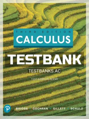 Test Bank for Calculus 3rd Edition by Briggs