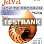 Test Bank for Java How To Program Late Objects 11th Edition by Deitel