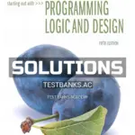 Solutions Manual for Starting Out with Programming Logic and Design 5th Edition by Gaddis