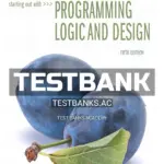 Test Bank for Starting Out with Programming Logic and Design 5th Edition by Gaddis