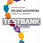 Test Bank for College Accounting A Practical Approach 14th Edition by Slater