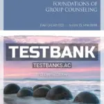 Test Bank for Foundations of Group Counseling 1st Edition by Capuzzi