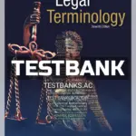 Test Bank for Legal Terminology 7th Edition by Kauffman