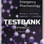 Test Bank for Prehospital Emergency Pharmacology 8th Edition by Bledsoe