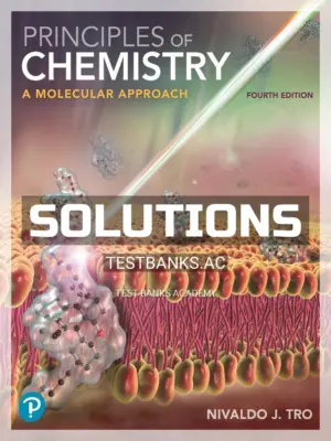 Solutions Manual for Principles of Chemistry 4th Edition by Tro