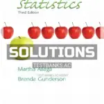 Solutions Manual for Interactive Statistics 3rd Edition by Aliaga