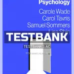 Test Bank for Invitation to Psychology 8th Edition by Wade