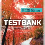 Test Bank for Algebra for College Students 9th Edition by Lial