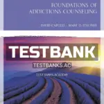 Test Bank for Foundations of Addictions Counseling 4th Edition by Capuzzi