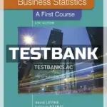 Test Bank for Business Statistics First Course 8th Edition by Levine