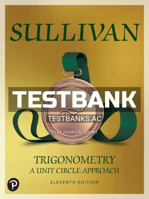 Test Bank for Trigonometry 11th Edition by Sullivan