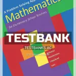 Test Bank for Problem Solving Approach to Mathematics for Elementary School Teachers 13th Edition by Billstein