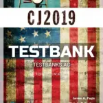 Test Bank for CJ 2019 1st Edition by Fagin