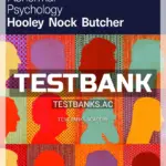 Test Bank for Abnormal Psychology 18th Edition by Hooley