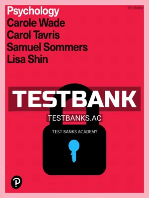 Test Bank for Psychology 13th Edition by Wade