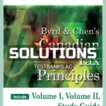 Solutions Manual for Canadian Tax Principles 2018 2019 1st CA Edition by Byrd