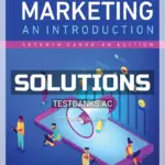 Solutions Manual for Marketing An Introduction 7th CA Edition by Armstrong