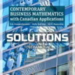 Solutions Manual for Contemporary Business Mathematics with Canadian Applications 12th CA Edition by Hummelbrunner