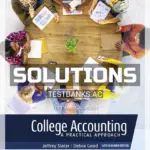 Solutions Manual for College Accounting 14th CA Edition by Slater