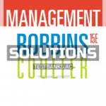 Solutions Manual for Management 15th Edition by Robbins