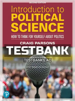Test Bank for Introduction to Political Science 2nd Edition by Parsons