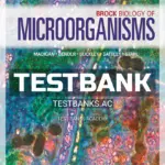 Test Bank for Brock Biology of Microorganisms 16th Edition by Madigan