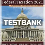 Test Bank for Pearsons Federal Taxation 2021 Corporations Partnerships Estates and Trusts 34th Edition by Rupert