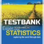 Test Bank for Essential Statistics 3rd Edition by Gould