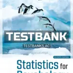 Test Bank for Statistics for Psychology 7th Edition by Aron