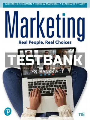 Test Bank for Marketing Real People Real Choices 11th Edition by Solomon