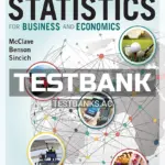 Test Bank for Statistics for Business and Economics 14th Edition by McClave