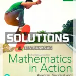 Solutions Manual for Mathematics in Action 6th Edition by Consortium for Foundation Mathematics