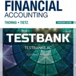 Test Bank for Financial Accounting 13th Edition by Thomas