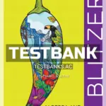 Test Bank for Algebra and Trigonometry 7th Edition by Blitzer