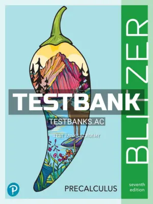 Test Bank for Precalculus 7th Edition by Blitzer