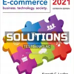 Solutions Manual for E Commerce 2021 16th Edition by Laudon