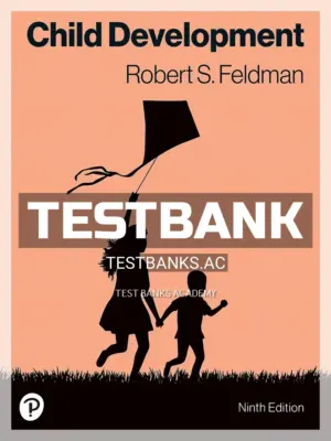 Test Bank for Child Development 9th Edition by Feldman