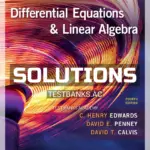 Solutions Manual for Differential Equations and Linear Algebra Digital Update 4th Edition by Edwards